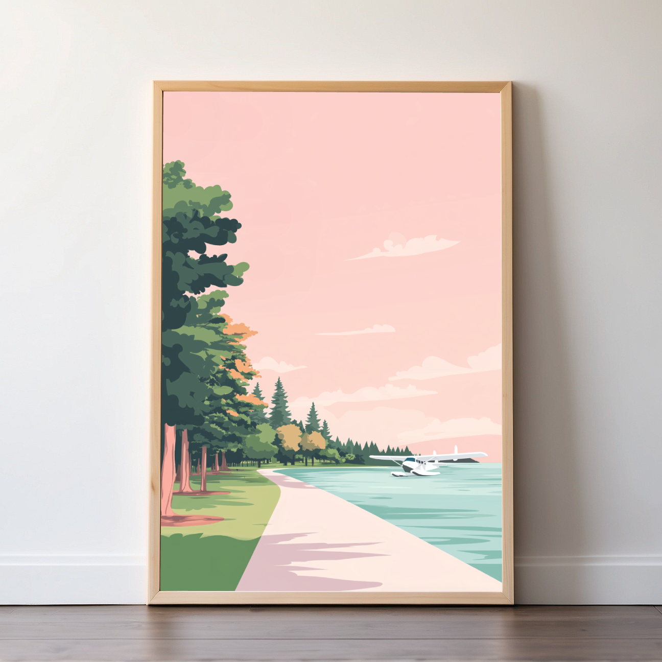 Vancouver | Canada | Travel Prints | Illustration Art | Digital Wall Art | Printable Wall Art