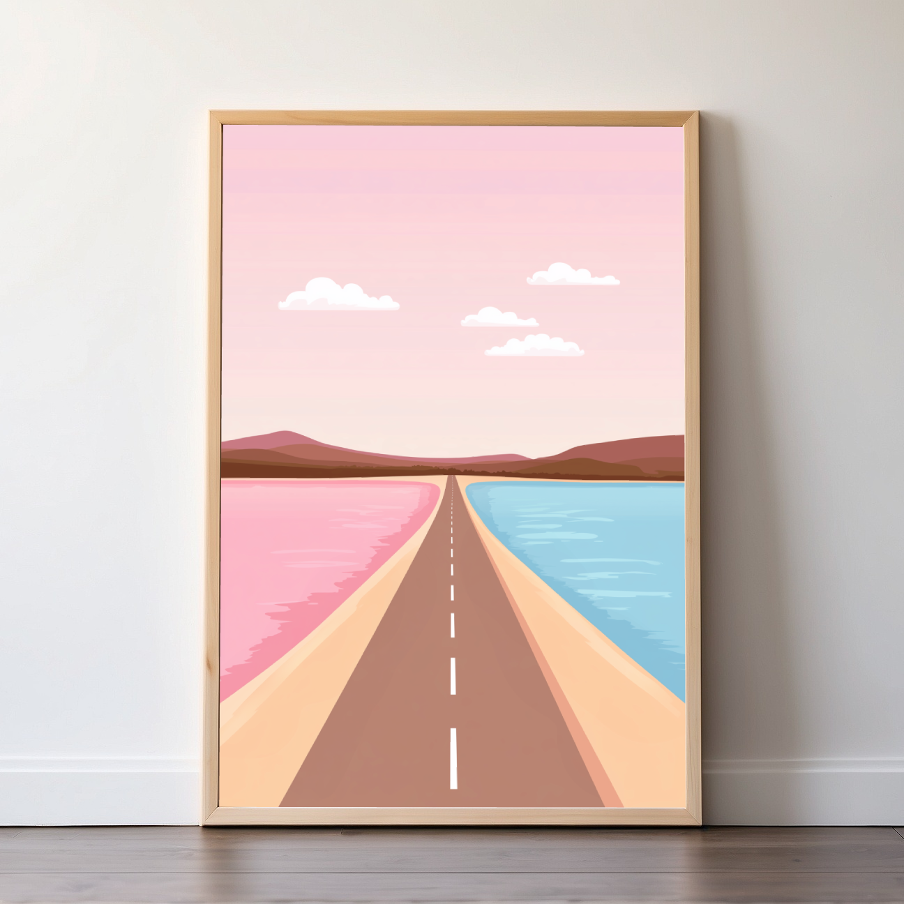 Penong | Australia | Travel Prints | Illustration Art | Digital Wall Art | Printable Wall Art