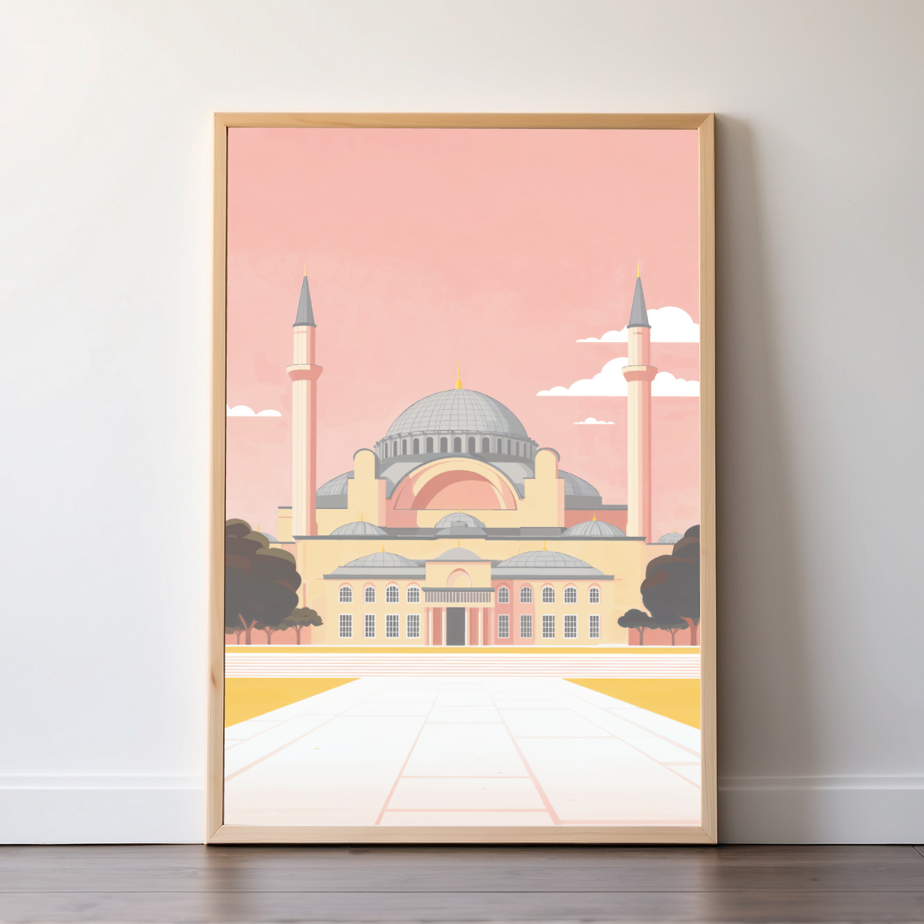 Istanbul | Turkey | Travel Prints | Illustration Art | Digital Wall Art | Printable Wall Art