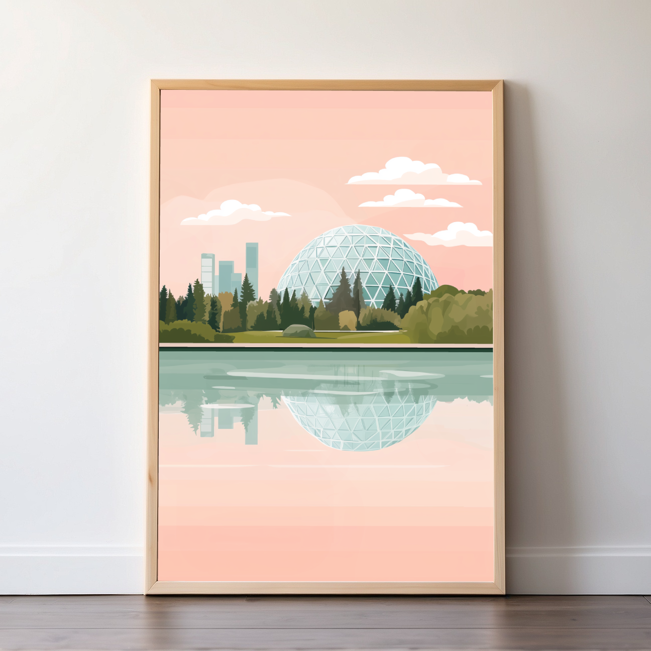 Montreal | Canada | Travel Prints | Illustration Art | Digital Wall Art | Printable Wall Art