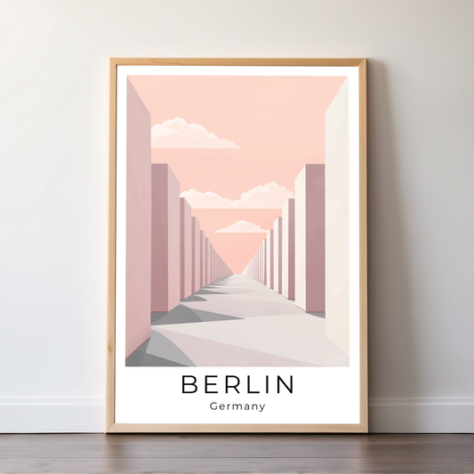 Berlin | Germany | Travel Prints | Illustration Art | Digital Wall Art | Printable Wall Art